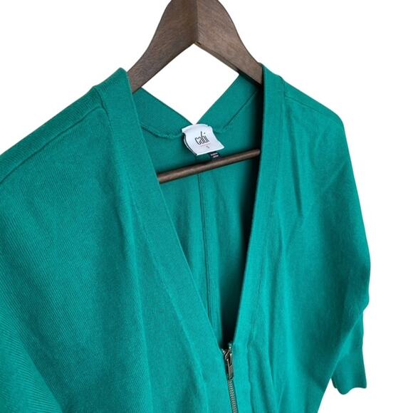 Cabi Kelly Green V Neck Cardigan - Small - Picture 2 of 4